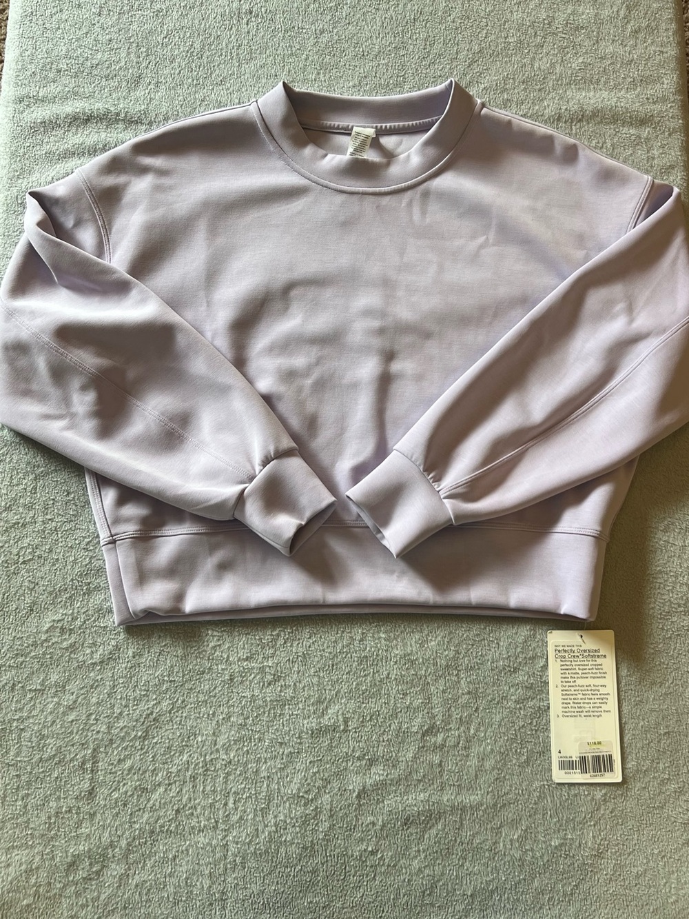 Lululemon Lilac Crewneck Women's